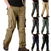 Herenbroek werk wandelen lading zes zakken buiten ripstop multi -heren camouflage twill