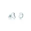 Orecchini classici ed eleganti del fagiolo fortunato della boutique 3 Stud270a di colore