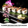 Geschirr-Sets, dekorative Kunstblumen, Kirschblüten, künstliche Blumen, Dekoration für Sushi-Tablett