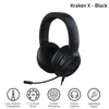 Cell Phone Earphones Kraken X Gaming Headphone 7.1 Surround Sound Headset With Bendable Cardioid Microphone 40mm Driver Unit Headphones 231218