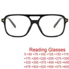 Lunettes de soleil rétro Double pont carré, lunettes de lecture pour hommes et femmes, hypermétropie, Anti lumière bleue, UV400Sunglasses1960, 2023