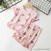 Pajamas Girls Pajamas Sets Summer 2022 Children's Sleepwear Ice Silk Pijamas for Kids Breathable Baby Clothing Set Toddler underwear