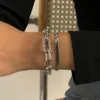 Lien chaîne PHYANIC mode 2 pièces ensemble serpent en couches avec cristal bracelets pour femme brillant Bracelet290r