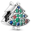 Orecchini Collana Stile Pan Fai da te Accessori per gioielli in argento Argento 925 Albero di Natale Bracciale con temperamento alla moda a forma di cuore Perline pendenti Ntql