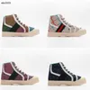 Classics Baskets de tennis pour tout-petits High Top Italie Designer Chaussures de course pour enfants Taille 26-35 Y compris la boîte à chaussures Garçons Filles Baskets Dec05