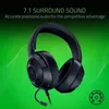 Écouteurs pour téléphones portables Kraken X Gaming Headphone 7.1 Surround Sound Casque avec microphone cardioïde pliable 40mm Driver Unit Headphones 231218