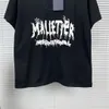 Mäns plus tees polos hip hop muskel passform krökad hem vit bomull anpassade tryck män kvinnor t shirt casual kvantitet trend m-xxl 6r57