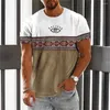 Men's T Shirts African Traditional Clothing Short Sleeved Casual Retro Style Street Tribal Unity T-shirts Are Luxurious And