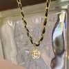 Ожерелья с подвесками 2023, женские роскошные ювелирные изделия, модное ожерелье с камелией и вырезом, винтажная цепочка на ключицы
