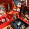 Pakiet prezentowy świąteczny kreskówka Santa Snowman Elk 3D wakacyjny impreza wakacyjna szalik Sweter Pakiet Doll Pakiet magazynowy B276D