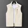 Herenvesten polaire fleece vest jas mannen zwart witte buiten sportkleding. Cardigan mouwloze jassen vermenigvuldigt lading waistcoats m5xl 231219