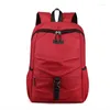 Backpack Male Light Waterproof Leisure Travel Bags Women Student School Bag Men 15.6-Inch Laptop Back Pack Teens Sport Backbag