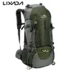 حقائب LIXADA في الهواء الطلق LIXADA على الظهر 50L سعة كبيرة في الهواء الطلق حقيبة رياضية مقاومة للماء حقيبة تسلق تسلق الجبال 231218