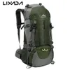 Outdoortassen Lixada Wandelrugzak 50L Grote capaciteit Outdoor Sporttas Waterdicht Kamperen Reisrugzak Bergbeklimmen Klimmen Knapzak 231218