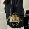 Evening Bags väskor Fashion DrawString Crossbody Solid Color Small Handbags Ladies Shoulder Pu Leather Female Messenger 231219