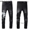 Imprimer amari amirl amirllies am Biker amis imiri amiiri AM pour s Slim Mens Straight Womens Men Ripped Designers Jeans Denim Distressed Army Fashion Mans Skinny Pan TSGW