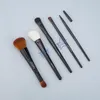 Makeup Brushes BB- 5pcs Makeup Brushes Set Full Coverage Touch Up Face Cream Blush Powder Brush Eyeshadow Sweep Eye Liner Cosmetic Brush Set 231218