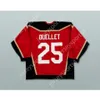 Custom MICHEL OUELLET 25 WHEELING NAILERS RED HOCKEY JERSEY NEW Top Stitched S-M-L-XL-XXL-3XL-4XL-5XL-6XL