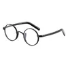 Marcos de gafas de sol Gafas Marco de gafas de aleación de titanio Cómodo de usar Gafas ovaladas de gran tamaño Anteojos redondos