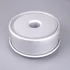 Baking Moulds 4/6/8inch Aluminum Alloy Round Chiffon Cake Pan Removable Bottom Hollow Chimney Mold DIY Tools