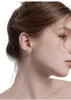 Boucles d'oreilles à clous pour personnalité, petit dessin animé mignon, court, bijoux de Banquet, accessoires, cadeau, 2023