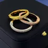 Band Rings Bague solide 925 bijoux Sterling argent diamant bague Solitaire Simple rond mince bande anneaux doigt pour les femmes élément bijoux CYD23121902