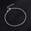 Enkelbanden Eenvoudige Mode Enkelband Vrouwen Zilver Kleur Enkelbandje Voet Sieraden Ketting Strand GeschenkenL231219