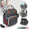 „Wickeltaschen, Babytasche, Rucksack, multifunktional, wasserdicht, für Mama mit USB-Design für Reisen – große Wickeltasche für Schwangere mit zusätzlichem Stauraum – stilvoll und praktisch“