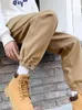 Männer Hosen Frühling Hip Hop Krawatte Füße Cargo Lose Koreanische Harem Vintage Streetwear Männliche Mode Casual Hosen
