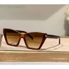 24ss designer yls ysl óculos de sol para mulheres com olhos de gato para yang shulin moda grande rosto emagrecimento óculos de sol na moda