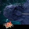 Inne artykuły sportowe Lngxo Mężczyźni Kobiety wędrówki Windbreaker Waterproof Kurtka kempingowa unisex wspinaczka na zewnątrz Szybka sucha ochrona przed deszczem UV Plus rozmiar 231218