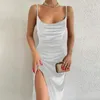 Casual Dresses Womens Women's Dress Fashionable and Sexy Slim Fit Slit Wedding Party Elegant Pretty