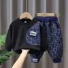 Pullover Kids Boys Sweater Suit Spring Autumn Clothing Children's Fashion Sportwear Suit Children's Clothing Boy's Baby Top Pants 2PCSL2312155