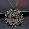 Pendant Necklaces Vintage Necklace Mandala Flower Decoration Jewelry Tools