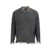 Men Sweater Pullover Thickened O-neck Long Sleeved Warm Knitted Clothing Casual