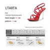 Dress Shoes Women's Cross Straps Nightclub High Heels Stiletto Catwalk Pole Dance 19861 Series 11cm Heel 1cm Platform LFD