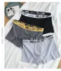 Underbyxor boxare mäns trosor underkläder bekväm man bomull cuecas calzoncillos andningsbara boxershorts mycket plus storlek l-4xl