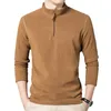 Pulls pour hommes Rocker polaire fermeture éclair col montant veste réversible sweat chaud classiques