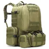 Bolsas Mochila Tática Multifuncional 60L Molle Trekking Sacos de caça Oxford Resistente a caminhada Rucksacks1