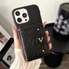 Coque de téléphone design pour IPhone, compatible modèles 14, 15 Pro Max, 13, 12, 11, 15, 15pro, Promax, avec porte-cartes, lettres imprimées