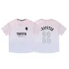 23SS Ny broderad monogram 22 Football Jersey Trapstar T Shirt Men Women EU Size Top Tees Fashion Summer Casual Tee Wholesale