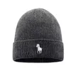 Chapeau tricoté de luxe pour femmes, bonnet de styliste, Polo en laine tissé élastique, chapeau chaud d'hiver pour cadeaux d'anniversaire pour hommes