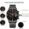Armbandsur Nibosi Relogio Masculino Mens Watches Top Brand Luxury Famous Watch Fashion Casual Chronograph Military Quartz Wristwatch 231219