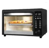 Forni elettrici Forno con tostapane e friggitrice ad aria con touchscreen digitale da 22 litri Nero