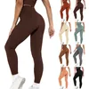 Active Pants Damen Yoga-Workout-Leggings mit hoher Taille und Taschen, dehnbare Hose, flacher Bauch, enge Leggins