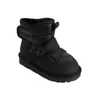 Laarzen Snowboots voor kinderen Warm bont Kinderschoenen Waterdicht Antislip Meisjeslaarzen Mode Hoge jongens Sneakers Platform Enkellaarsjes 231219