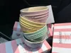 French designer ceramic bowl macaron color 10CM high-temperature resistant rice bowl 4pcs set in box