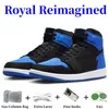 1s herr basketskor Royal Reimagined Lost Found Gorge Starfish Satin Bred Patent Dark Mocha Palomino University Unc Green Glow Women Trainers Sport Sneaker