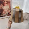 Sombrero de cubo de diseñador de marca de moda para mujeres y hombres, gorras de béisbol, gorros, gorros de pescador, sombreros de verano, Visor de sol 253Y