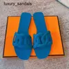 Orans Slippers Dames Sandalen Designer Slippers Mode Orans Sandalen Kleur Slipper Candy Falts Open Teen Design Strand Slides Aloha Pig Nose Rj